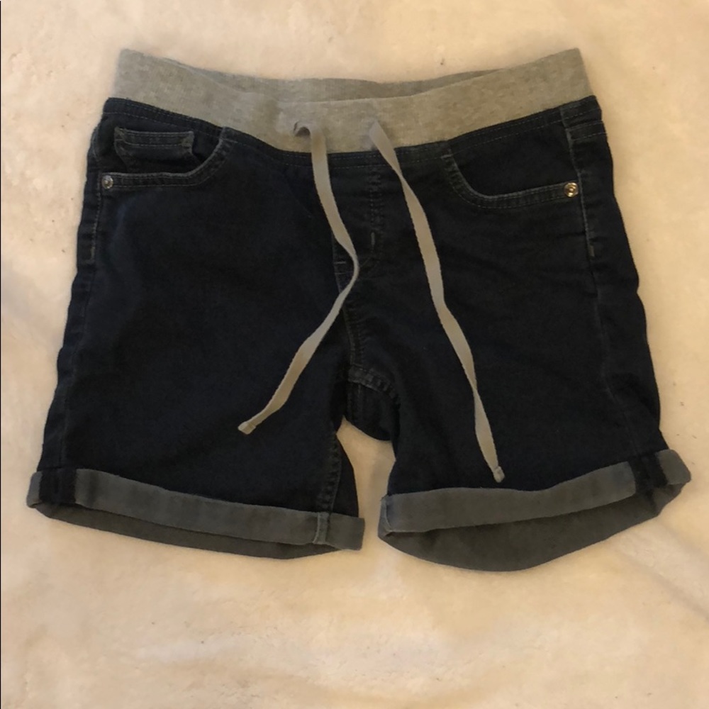 Justice girls jean shorts
